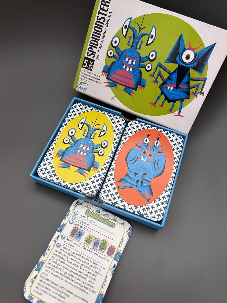 Jeu de cartes Spidmonsters Djeco, Ophalen, Gebruikt, Djeco