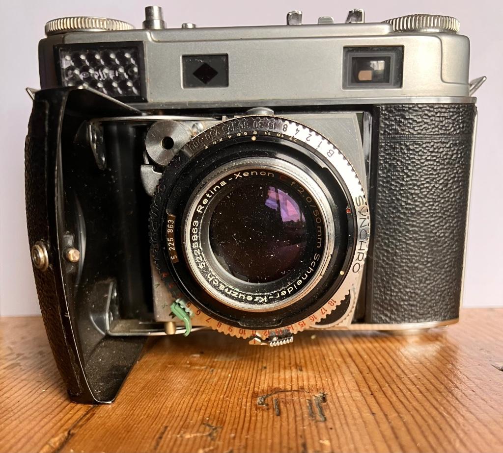 Kodak Retina lll c, Ophalen, Fototoestel