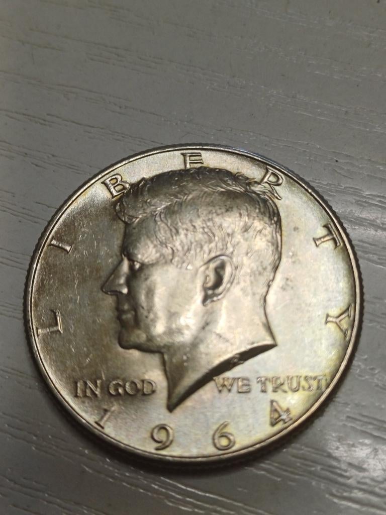 America half dollar Kennedy 1964, Ophalen, Zilver
