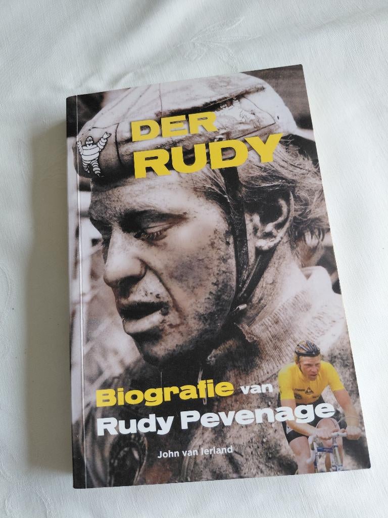 Gesigneerd boek Der Rudy, Ophalen, Nieuw, Lopen en Fietsen, Zie beschrijving