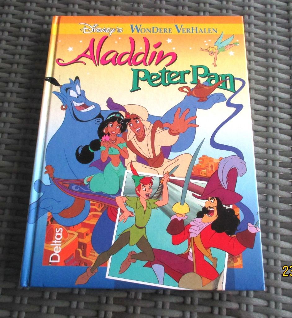 Disney's - Aladdin, Peter Pan , Dalmatiers, Doornroosje, Boeken, Kinderboeken | Jeugd | onder 10 jaar, Zo goed als nieuw, Sprookjes