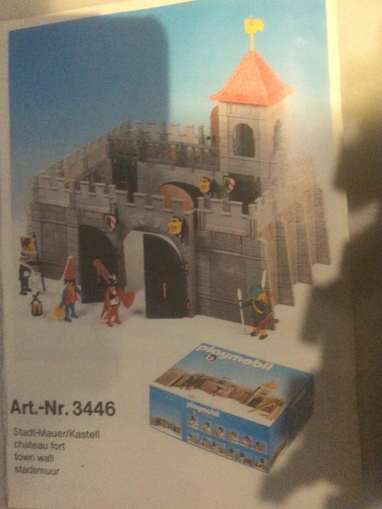 Playmobil Château fort vintage N 3446, Enlèvement, Utilisé, Ensemble complet
