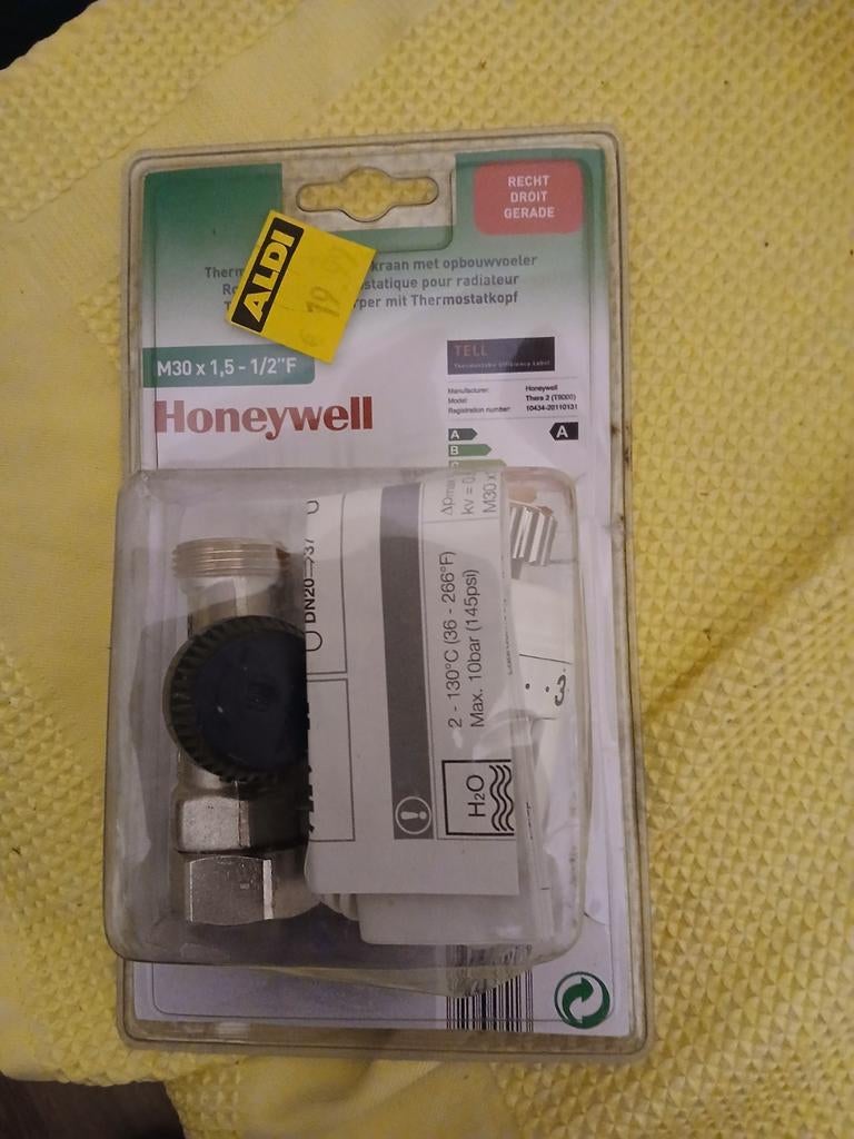 Thermostaat honeywell nieuw, Doe-het-zelf en Bouw, Ophalen