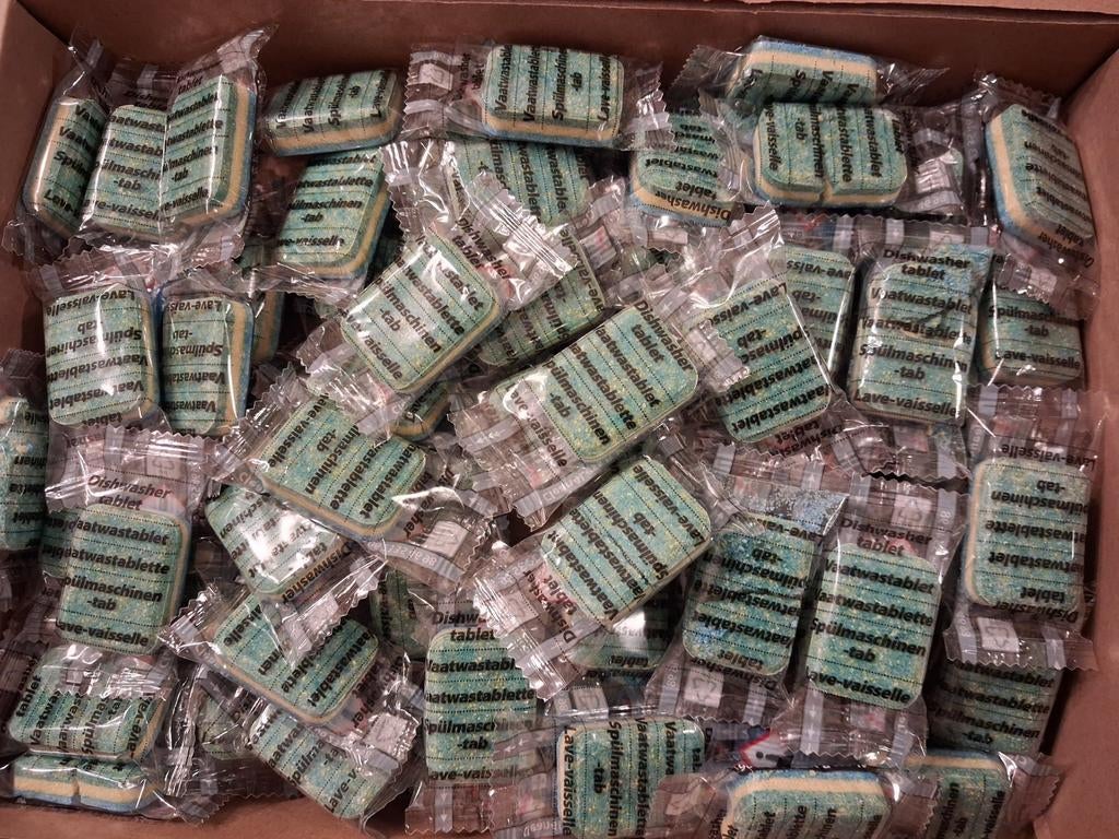 75 vaatwas tabletten, altijd schoon- glanzend en fris, Ophalen of Verzenden, Nieuw