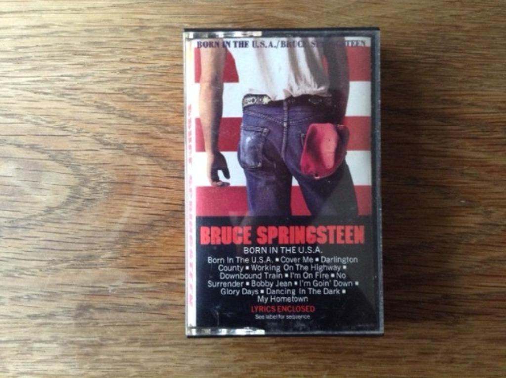muziekcassette bruce springsteen, Ophalen of Verzenden, Rock en Metal, 1 bandje, Origineel