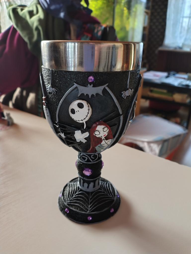 beker The Nightmare Before Christmas nieuw valentijn, Ophalen of Verzenden, Nieuw, Film, Beeldje, Replica of Model