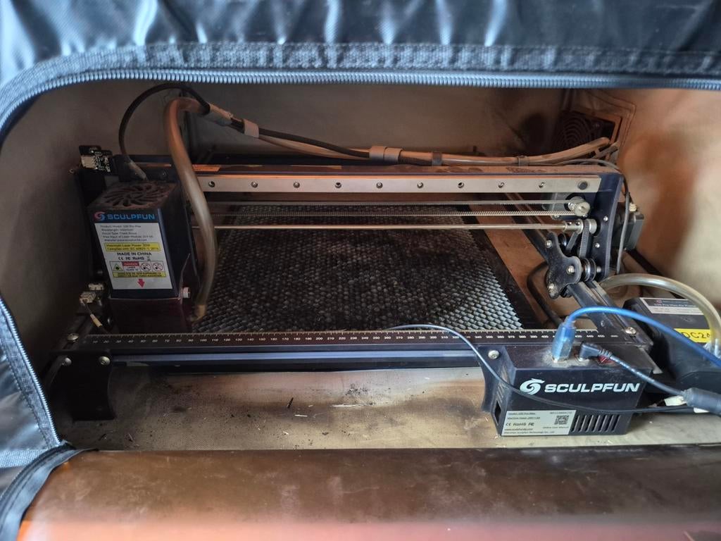 Sculpfun s30 pro max, Enlèvement