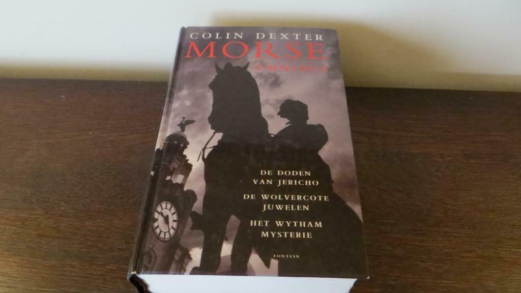 MORSE Omnibus door Colin Dexter 3 verhalen / 1 boek uit 2002, Boeken, Ophalen of Verzenden, Zo goed als nieuw, Nederland, COLIN DEXTER