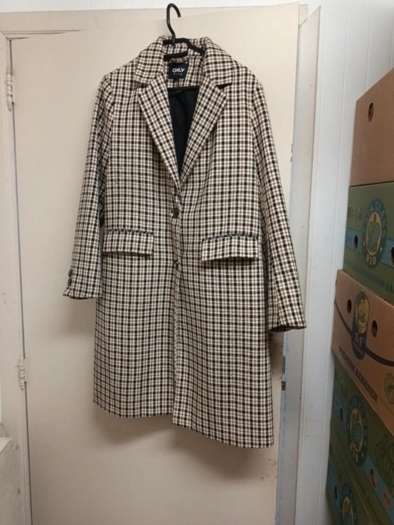 Lange jas Only . Maat Large, Only, Verzenden, Beige, Maat 42/44 (L)