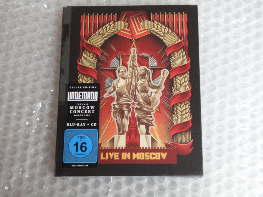 Lindemann Live in Moscow Deluxe edition 2disc -cd en blu-ray, Enlèvement ou Envoi