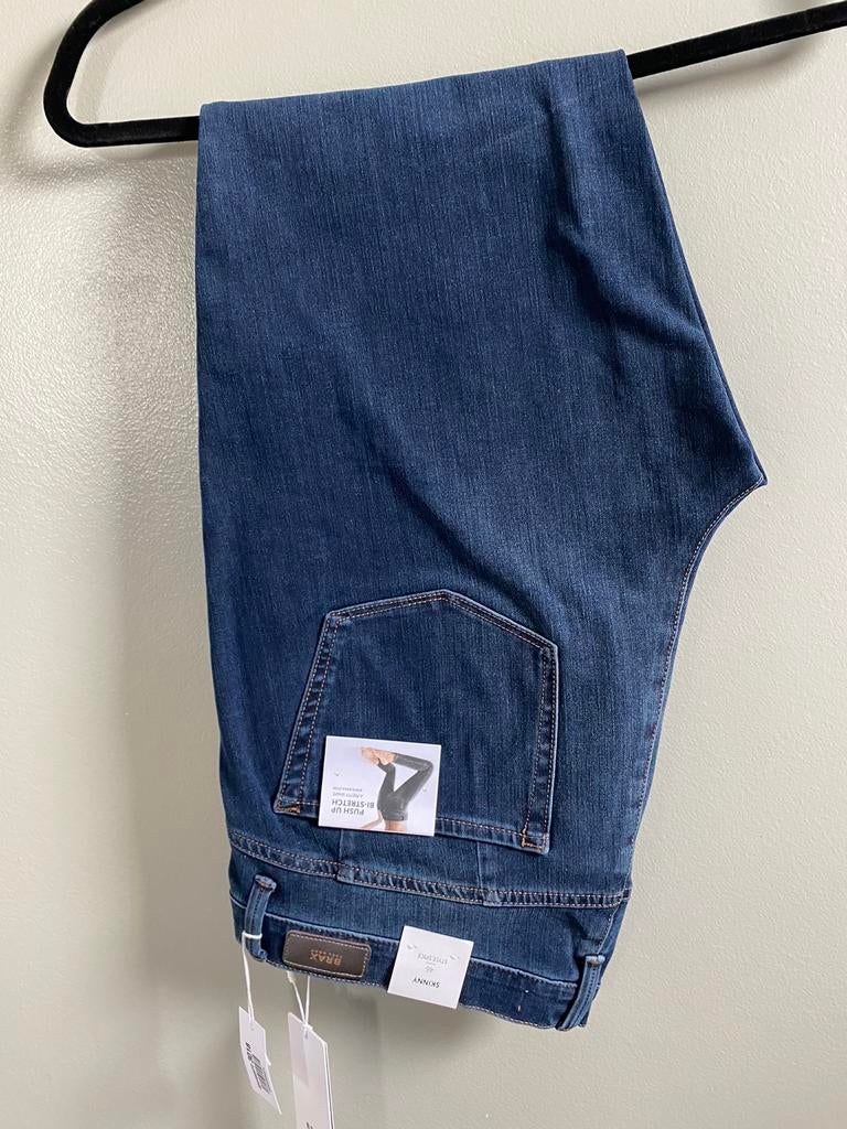 Dames jeans Brax Style Spice skinny maat 46 normale lengte, Neuf, Brax, Bleu, Taille 46 (S) ou plus petite