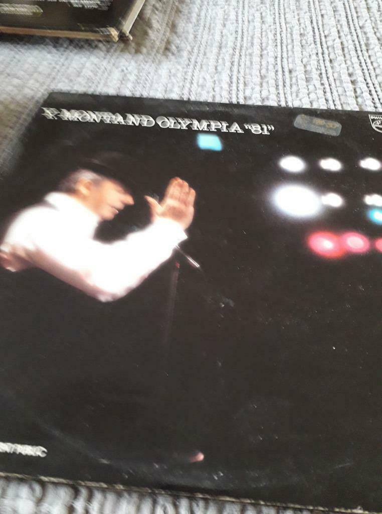 DISQUE YVES MONTAND OLYMPIA "81", Enlèvement ou Envoi, Utilisé