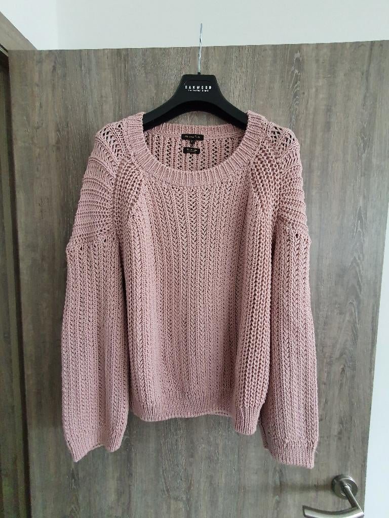 Pull vieux-rose Massimo Dutti S/M, Vêtements | Femmes, Pulls & Gilets, Taille 38/40 (M), Rose, Comme neuf, Enlèvement ou Envoi