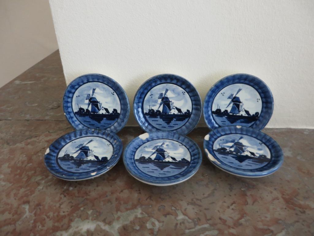6 photophores Delft bleu, Enlèvement
