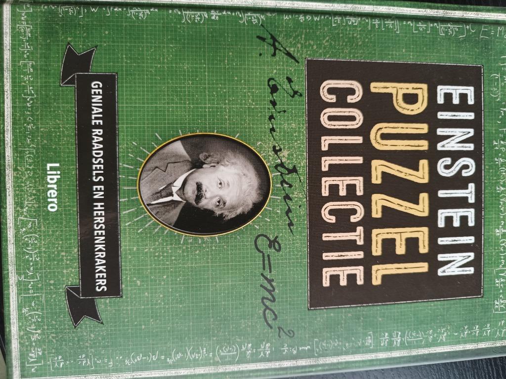 Einstein puzzel collectief hardcover, Ophalen, Overige wetenschappen, Nieuw, Librero