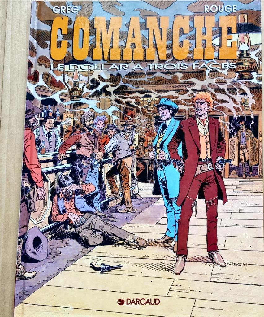 Comanche - (EO) Le Dollar à trois faces, Greg, Enlèvement ou Envoi, Une BD, Utilisé