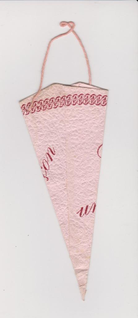 BAPTEME  SACHET  CORNET   POUR DRAGEES, Enlèvement ou Envoi, Utilisé, Article de fête