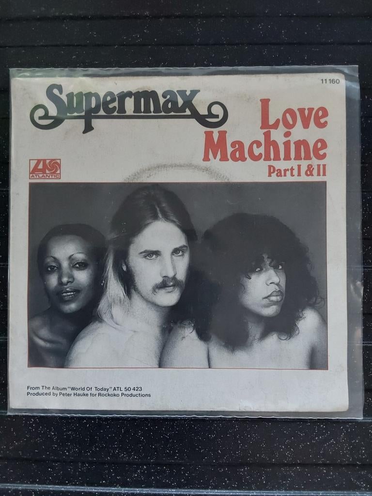 45T Supermax - Love Machine (1978), Gebruikt, 7 inch, Single, Ophalen of Verzenden