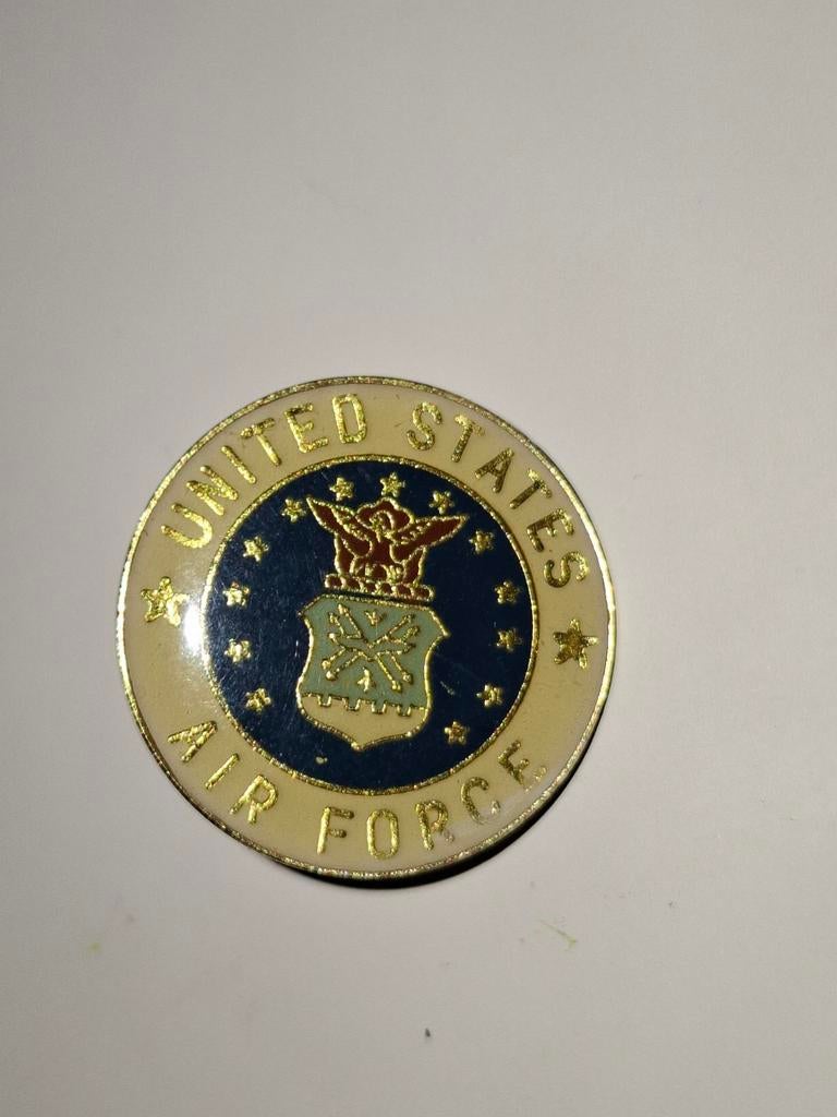 Pin United States Air Force, Verzamelen, Militaria | Algemeen, Verzenden
