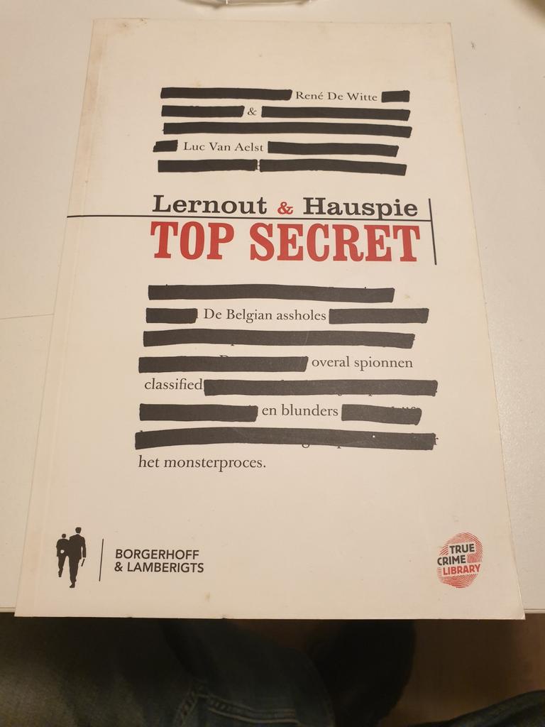 Luc Van Aelst & René De Witte  TOP SECRET  Lernout & Hauspie, Enlèvement ou Envoi, Luc Van Aelst; Rene de WItte