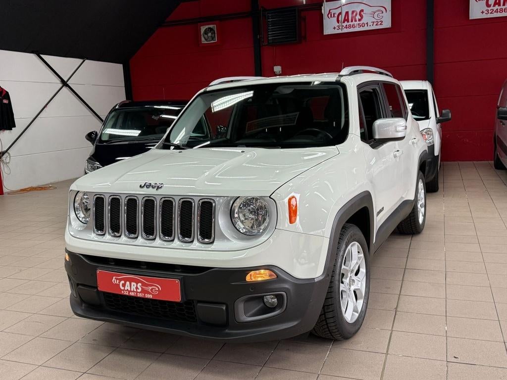 JEEP Renegade 1.4 Turbo 4x2 Limited**Automatique**Cuir**, Achat, Euro 6, Entreprise, Carnet d'entretien