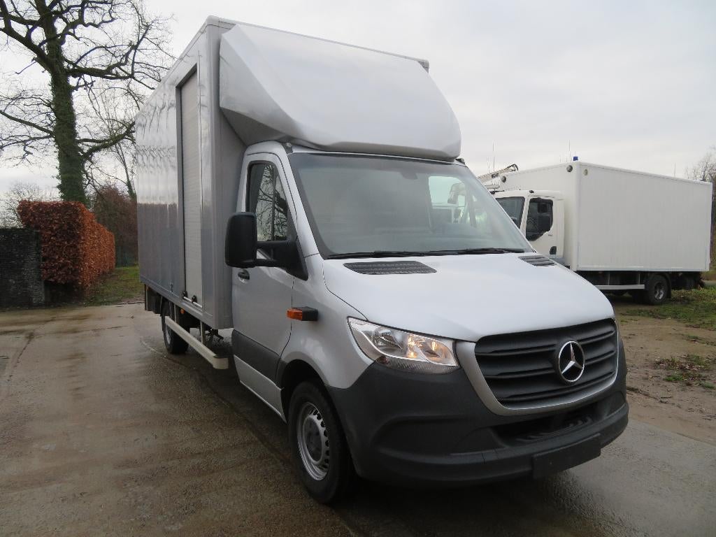 Mercedes-Benz Sprinter 316CDi - bakwagen - 2020 - €6d, Auto's, Bestelwagens en Lichte vracht, 4 deurs, 4 cilinders, 2 zetels, Zilver of Grijs