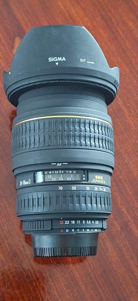 Sigma 2.8 24-70 DG EX - Nikon F vatting, TV, Hi-fi & Vidéo, Enlèvement, Comme neuf