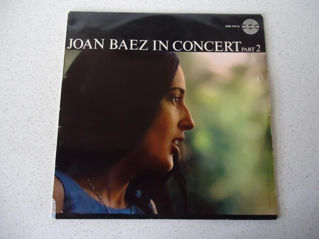 LP van "Joan Baez" In Concert Part 2 anno 1963., Ophalen of Verzenden, Gebruikt, 12 inch
