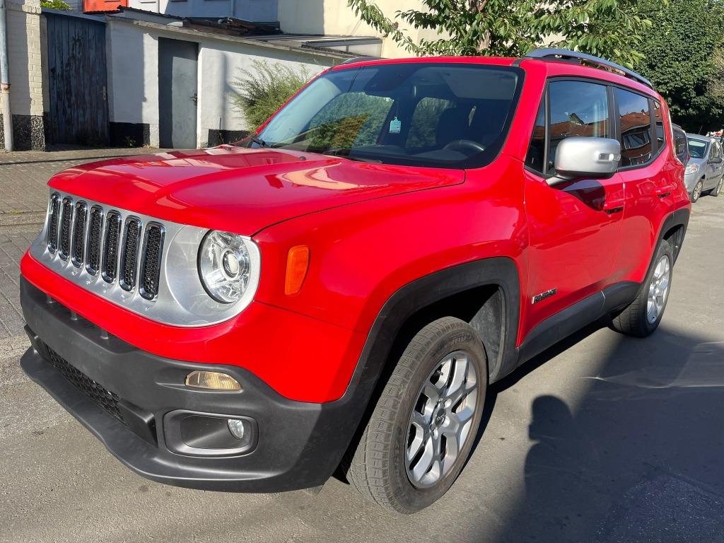 jeep ranegade, Auto's, Jeep, Zwart, Leder, Bedrijf, Te koop