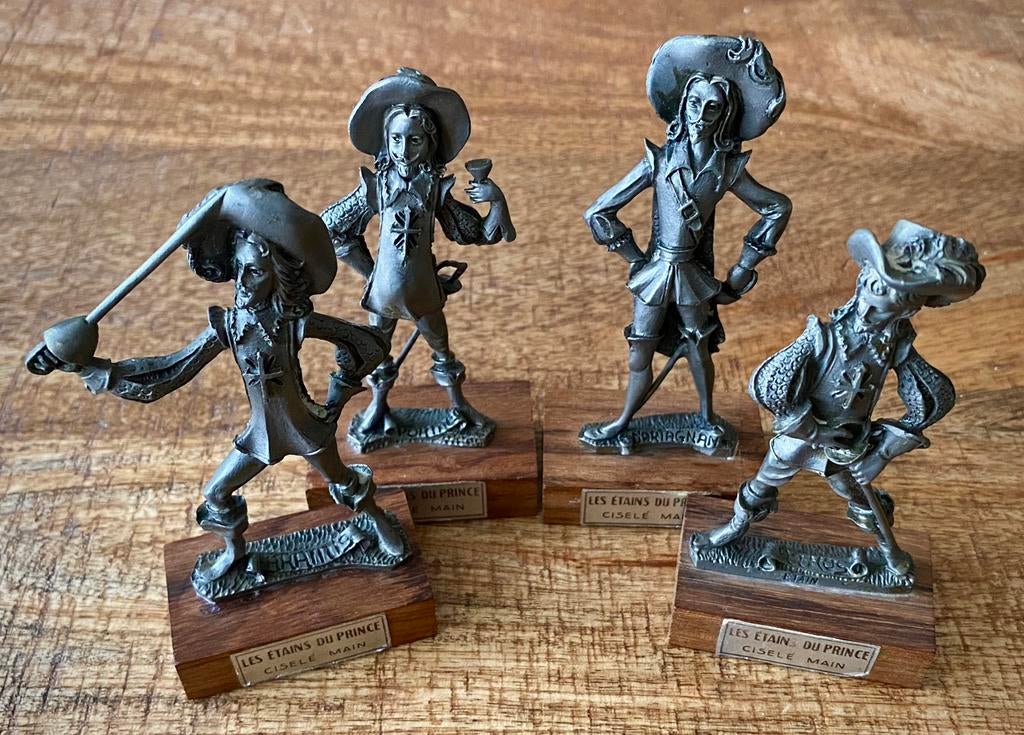 4 tinnen Musketiers ⚔️, Ophalen of Verzenden, Zo goed als nieuw, Overige typen