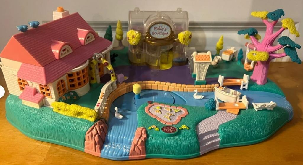 Polly Pocket Magical Movin' Pollyville 1996 Vintage, Ophalen of Verzenden, Gebruikt