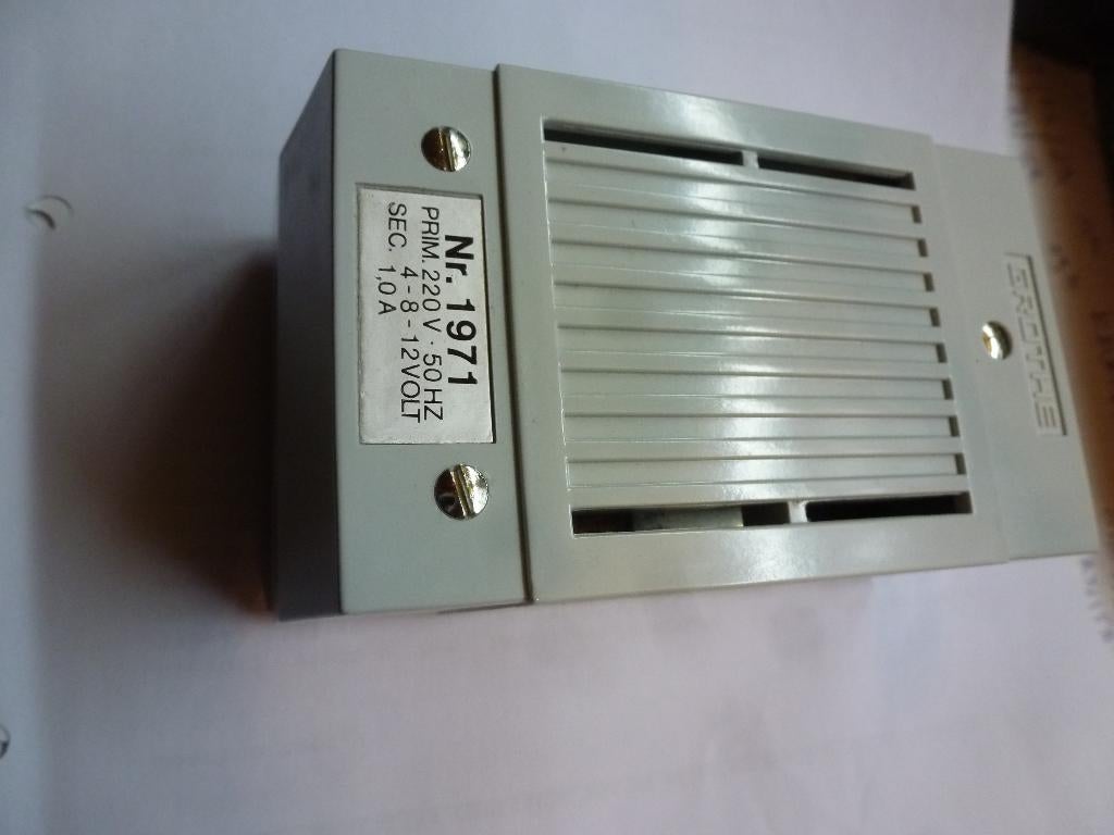 Transfo Grothe 220V/4-8-12V 1A nieuw in verpakking, Ophalen of Verzenden, Nieuw