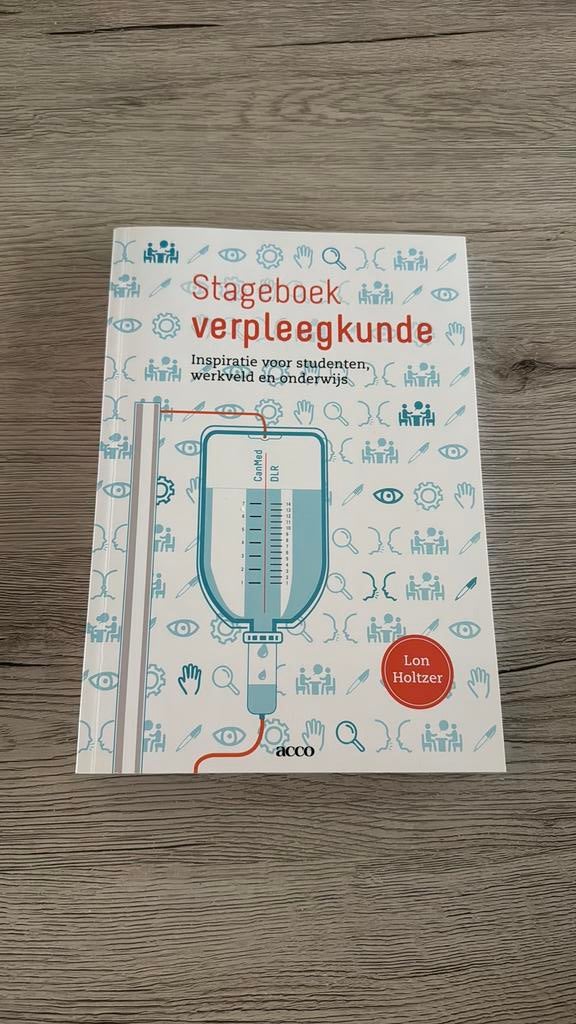 Lon Holtzer - Stageboek verpleegkunde, Boeken, Ophalen, Zo goed als nieuw, Lon Holtzer; Nancy Boucquez; Candice De Windt