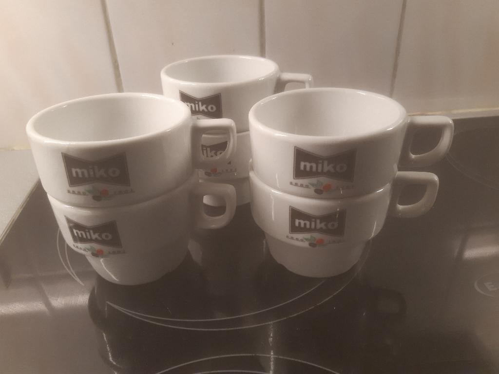 Koffietassen (6), Enlèvement ou Envoi, Poterie, Utilisé, Autres styles