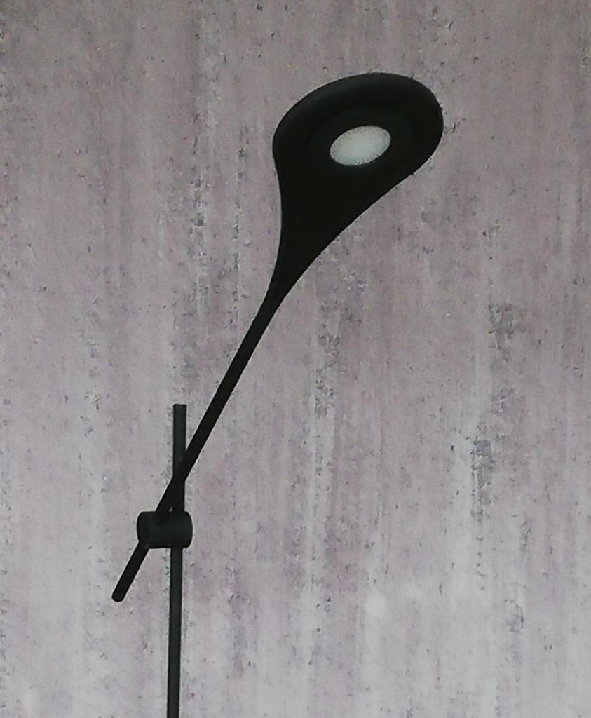 Lampe Ledino Philips LED - NOIRE, Maison & Meubles, Lampes | Lampes de table, Comme neuf, 50 à 75 cm, Métal, Enlèvement ou Envoi