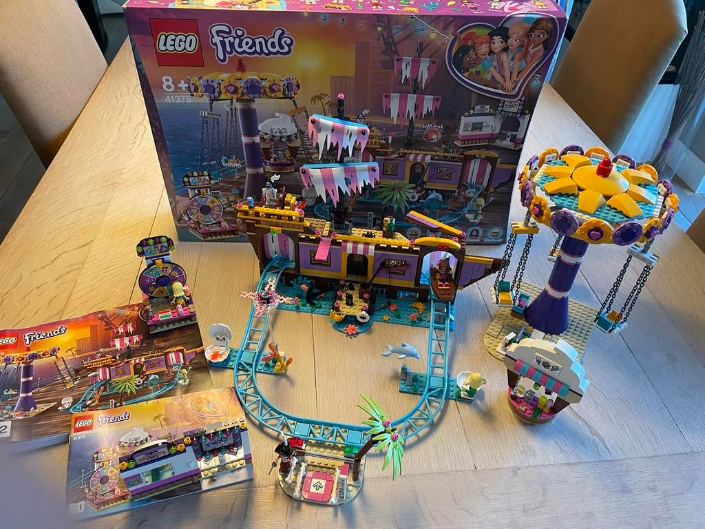 Lego friends 41375 attractie, Kinderen en Baby's, Ophalen of Verzenden, Zo goed als nieuw, Complete set, Lego