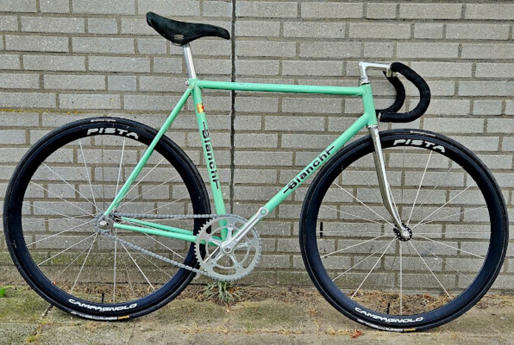 Bianchi Pista 1976, baanfiets, campagnolo, Fietsen en Brommers, Ophalen