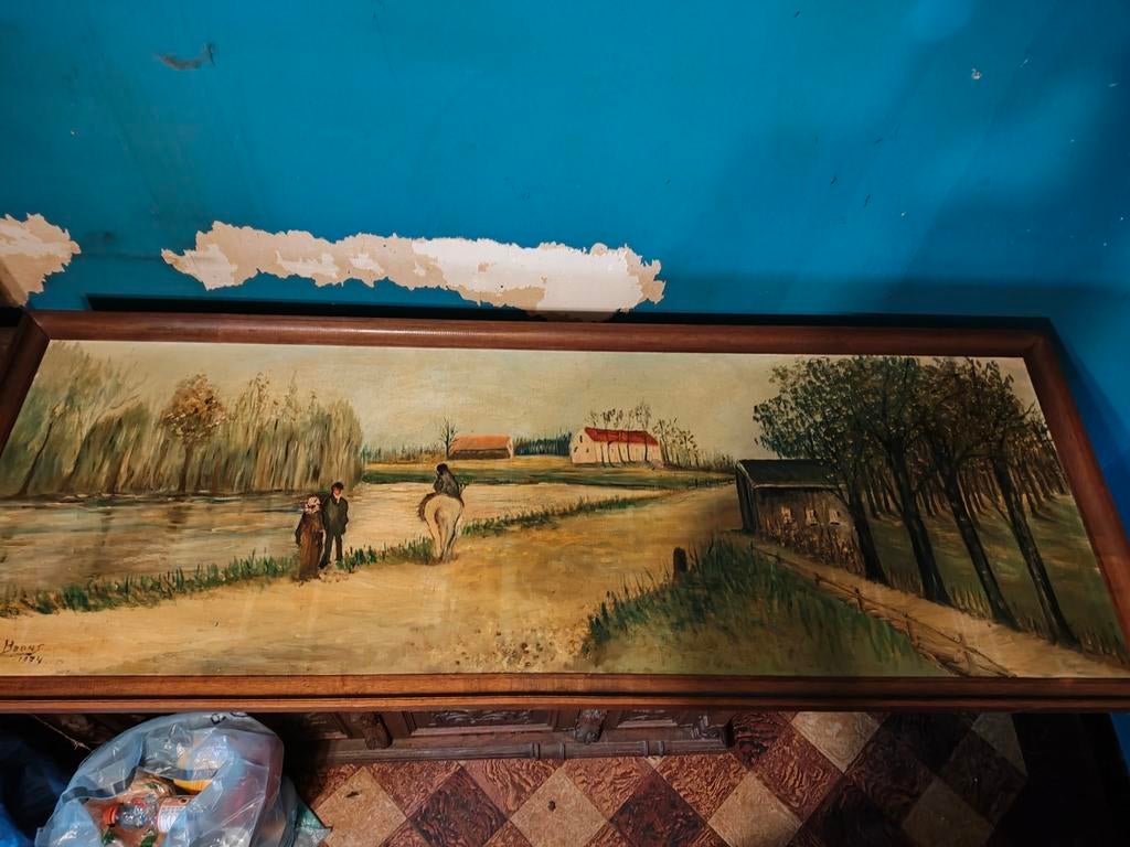 Grand tableau, Antiquités & Art, Enlèvement