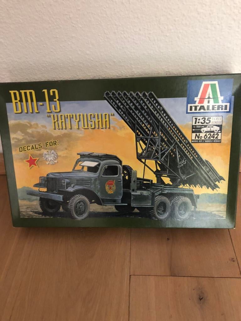 Bm 13 katyusha 1:35 italeri, Italeri, 1:32 tot 1:50, Nieuw, Ophalen of Verzenden