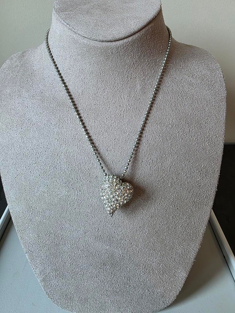 Ketting met hart, Handtassen en Accessoires, Kettingen, Ophalen of Verzenden