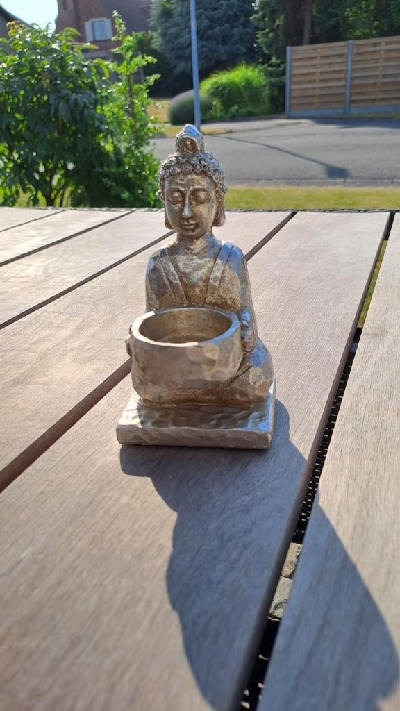 Buddha (theelichtje), Huis en Inrichting, Ophalen of Verzenden, Zo goed als nieuw