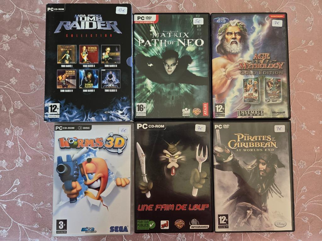 Divers jeux PC à vendre, Consoles de jeu & Jeux vidéo, Enlèvement, Utilisé