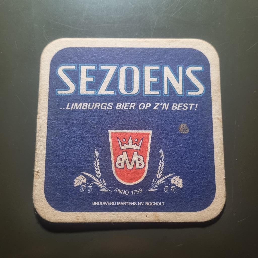 Sous Bock Sezoens (modèle 1), Enlèvement ou Envoi, Utilisé, Sous-bock, Autres marques