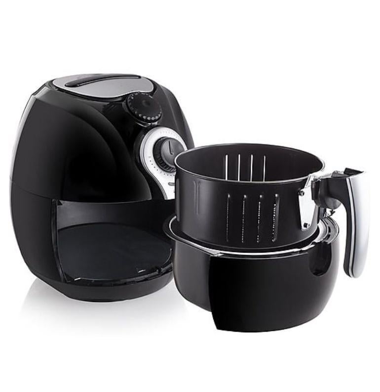 Hetelucht friteuse Crispy Fryer XL (FR-6990), Huis en Inrichting, Keuken | Keukenelementen, Minder dan 50 cm, Zwart, Nieuw, Ophalen of Verzenden