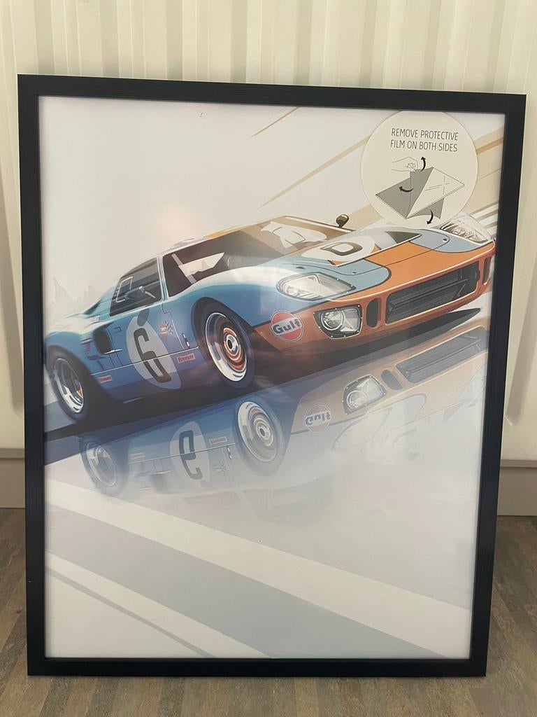 Motorsport print Ford gt40, Enlèvement
