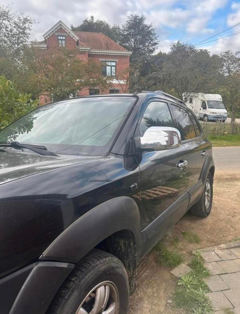 2007 Tucson Diesel Automatische transmissie 2000cc motor, Autos, Achat, Alarme, Noir, 5 portes