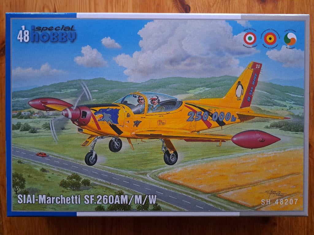 Marchetti "250000 hrs"  1/48, Ophalen