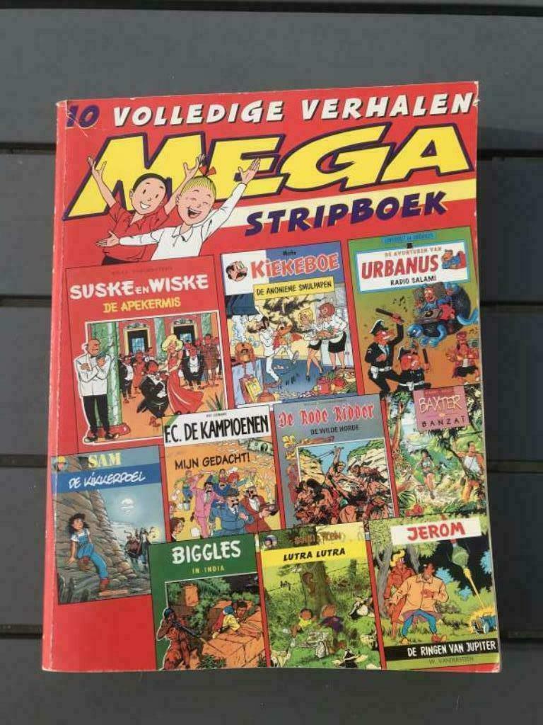 Mega stripboek, Boeken, Eén stripboek, Ophalen, Gelezen