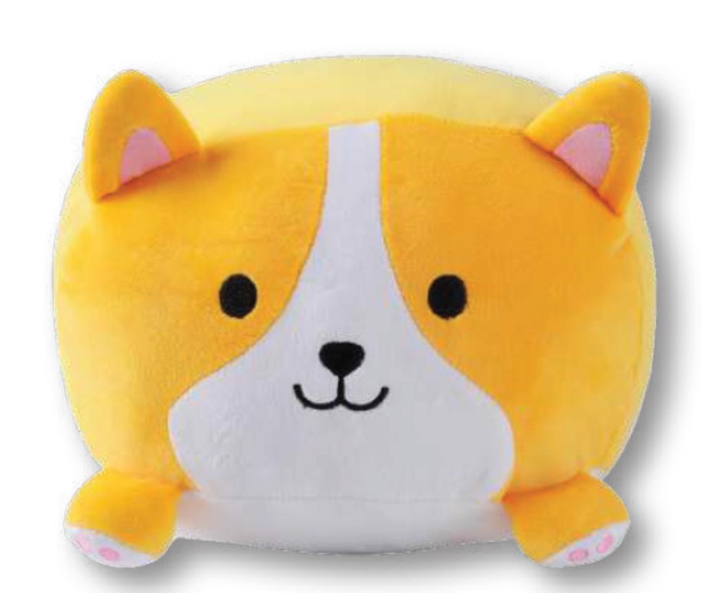 Coussin pour enfants I-Total Cushion Dog - coussin amusant N, Enlèvement ou Envoi, Neuf, Jaune, Autres formes
