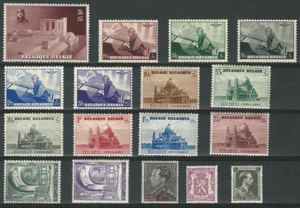BELGIE - JAARGANG 1938, Timbres & Monnaies, Enlèvement ou Envoi, Non oblitéré, Neuf